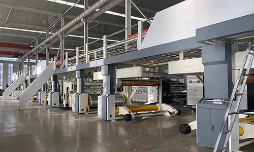 خط إنتاج الكرتون المضلع بخمس طبقات 