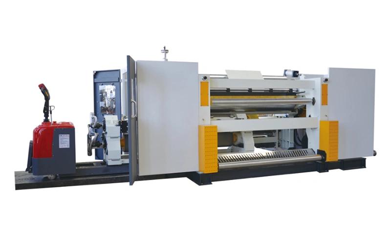 ماكينة تضليع (اللوح الكرتوني المضلع أحادي الجدار)