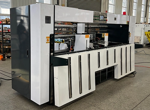 ماكينة دبوس صناديق الكرتون نصف أوتوماتيكية (رأس مزدوج)