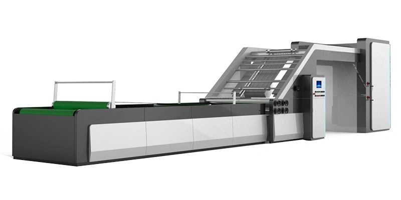 ماكينة التصفيح الأوتوماتيكية للكرتون المضلع (15,000 ورقة/ساعة)
