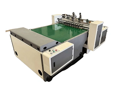 ماكينة شق وتقطيع فواصل الكرتون